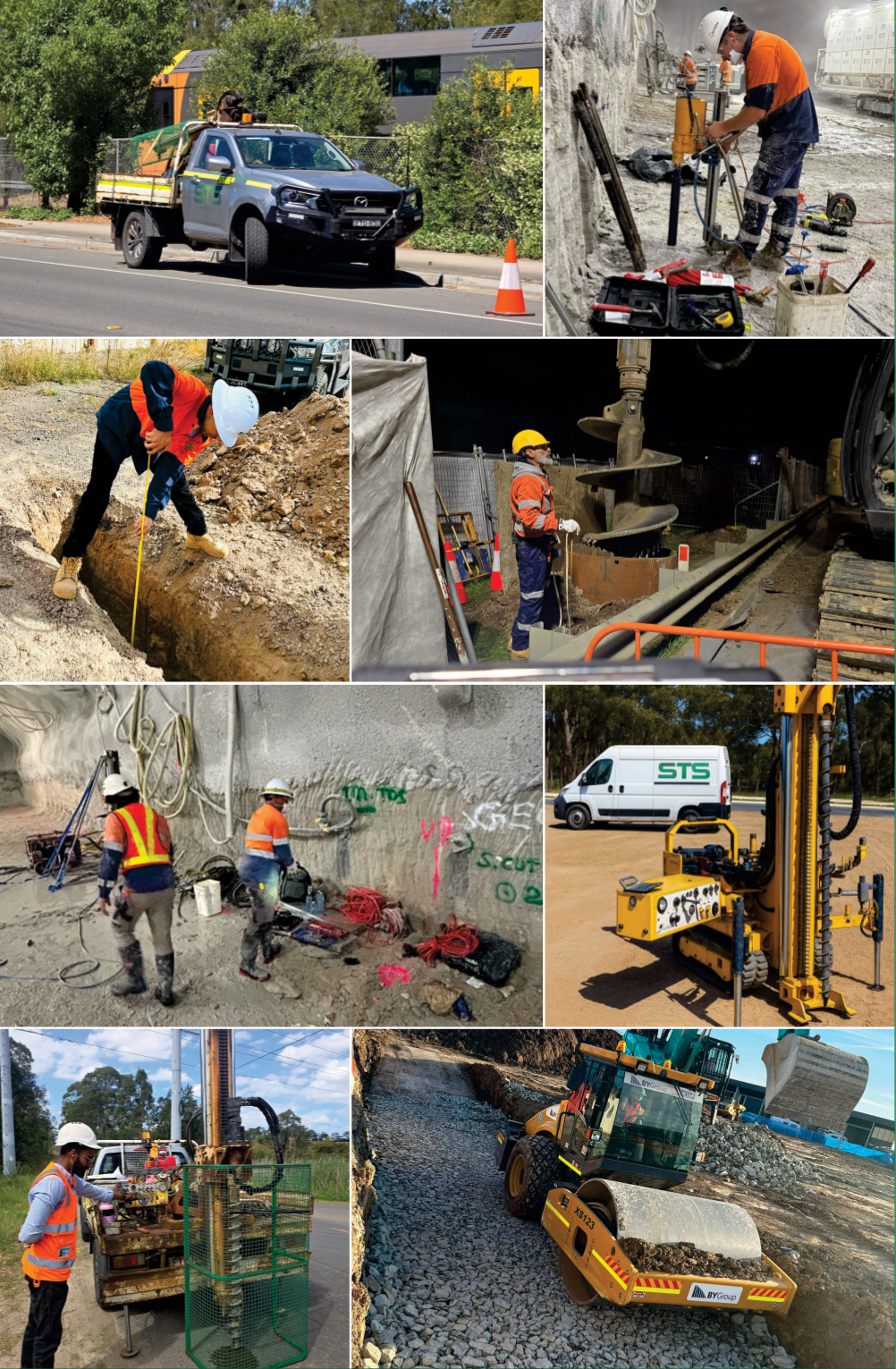 STS Geotechnics field investigation